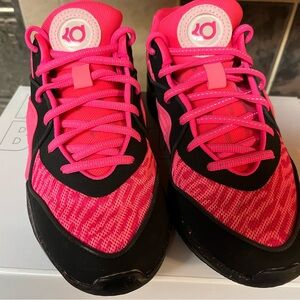 Nike KD Athletic Shoes - Pink and Black